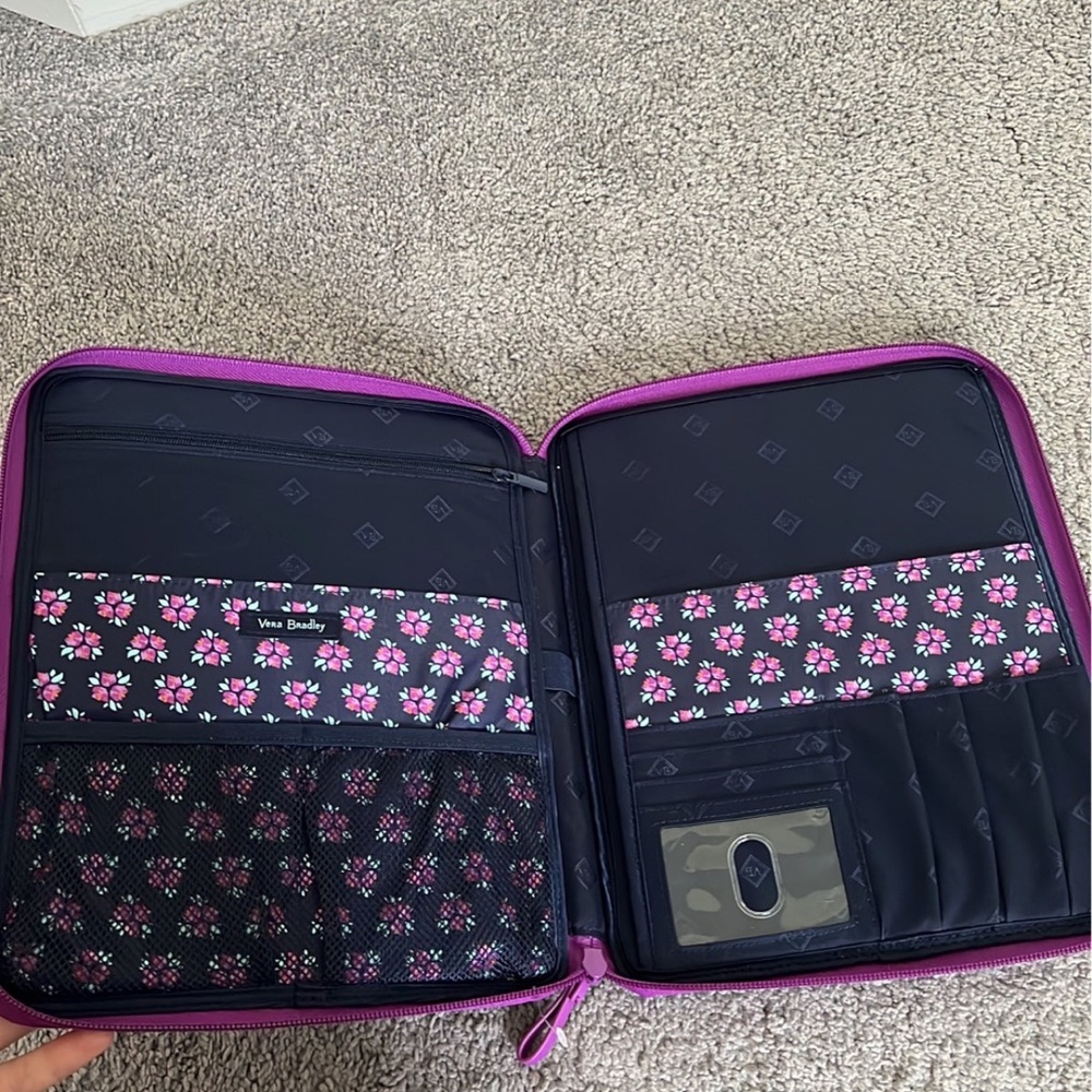 Vera Bradley Tablet Tamer Organizer in Dream Tapestry Pattern - Picture 7 of 9